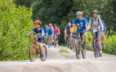 Inauguration du circuit vélo de Lapalud