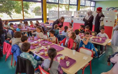 Petit déjeuner équilibré à l’école Giono