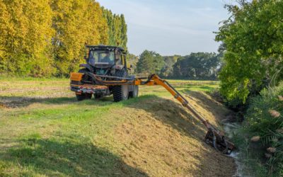 Travaux d’entretien des berges du Lauzon