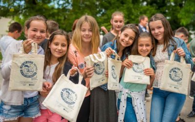 Lancement d’un jeu de piste réalisé par les élèves de l’école Joliot Curie